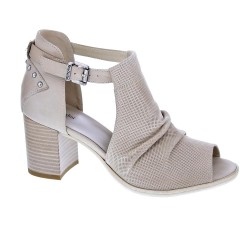 Sandalias Nero Giardini zapatos Mujer modelo E010255D Beige 