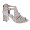 Sandalias Nero Giardini zapatos Mujer modelo E010255D Beige 