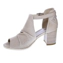 Sandalias Nero Giardini zapatos Mujer modelo E010255D Beige 