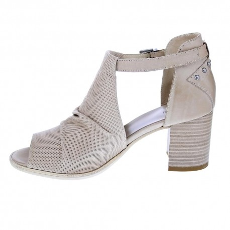 Sandalias Nero Giardini zapatos Mujer modelo E010255D Beige 
