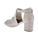 Sandalias Nero Giardini zapatos Mujer modelo E010255D Beige 