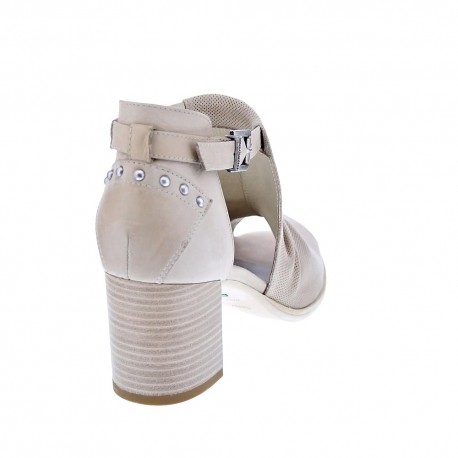 Sandalias Nero Giardini zapatos Mujer modelo E010255D Beige 