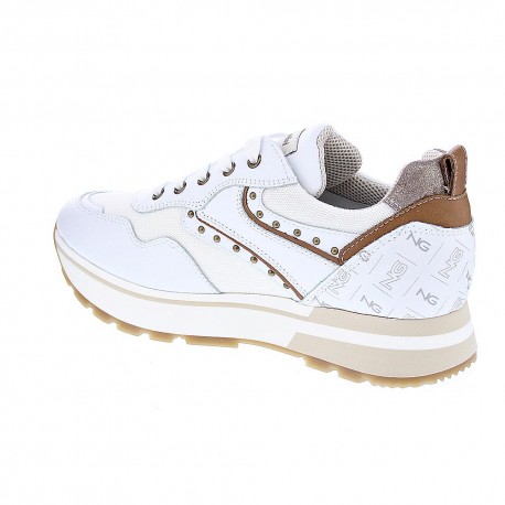 Zapatillas Nero Giardini zapatos Mujer modelo E218075D Blanco 