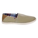 Mocasines Tommy Hilfiger zapatos Hombre modelo Slip On Beige 