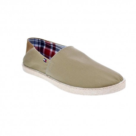 Mocasines Tommy Hilfiger zapatos Hombre modelo Slip On Beige 