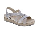 Sandalias Igi zapatos Mujer modelo Delizia Beige 