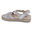 Sandalias Igi zapatos Mujer modelo Delizia Beige 