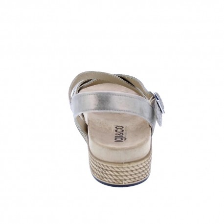 Sandalias Igi zapatos Mujer modelo Delizia Beige 