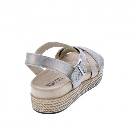 Sandalias Igi zapatos Mujer modelo Delizia Beige 
