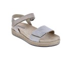 Sandalias Igi zapatos Mujer modelo Delizia Beige 