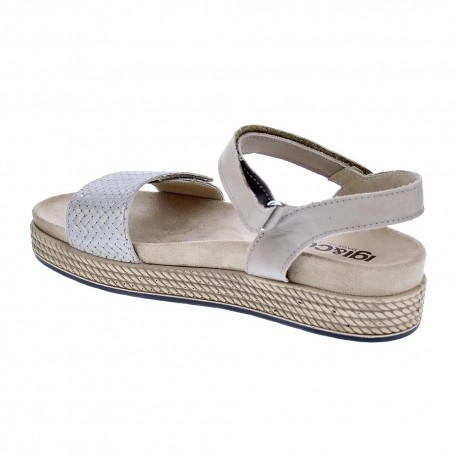 Sandalias Igi zapatos Mujer modelo Delizia Beige 