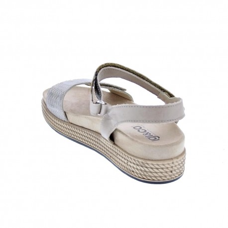 Sandalias Igi zapatos Mujer modelo Delizia Beige 