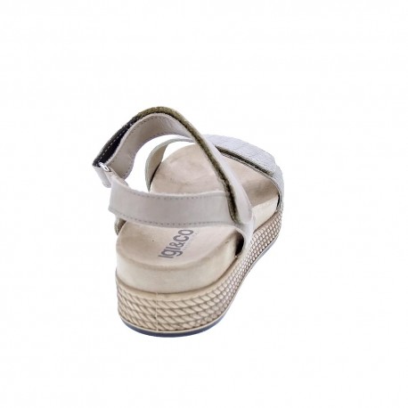 Sandalias Igi zapatos Mujer modelo Delizia Beige 