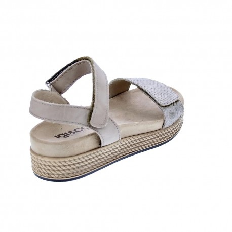 Sandalias Igi zapatos Mujer modelo Delizia Beige 
