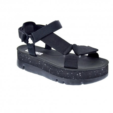 Sandalias Camper zapatos Mujer modelo Oruga Negro 