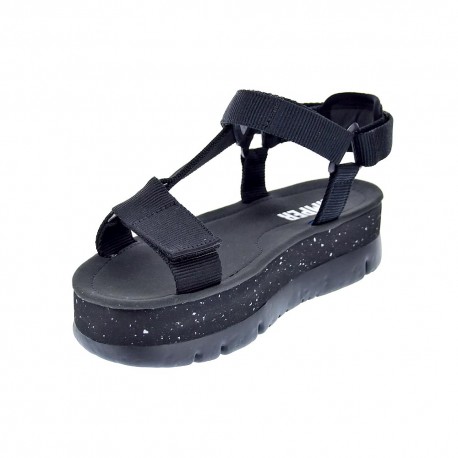 Sandalias Camper zapatos Mujer modelo Oruga Negro 