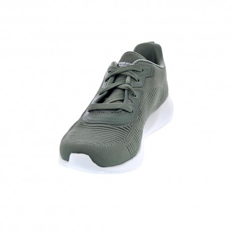 Zapatillas Skechers zapatos Mujer modelo Bobs Squad Verde 