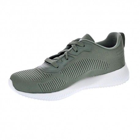 Zapatillas Skechers zapatos Mujer modelo Bobs Squad Verde 