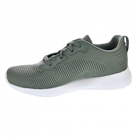 Zapatillas Skechers zapatos Mujer modelo Bobs Squad Verde 
