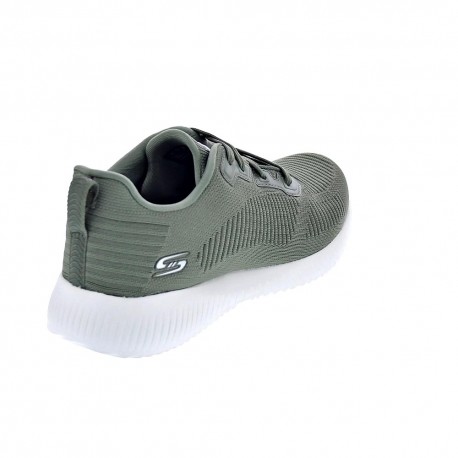 Zapatillas Skechers zapatos Mujer modelo Bobs Squad Verde 