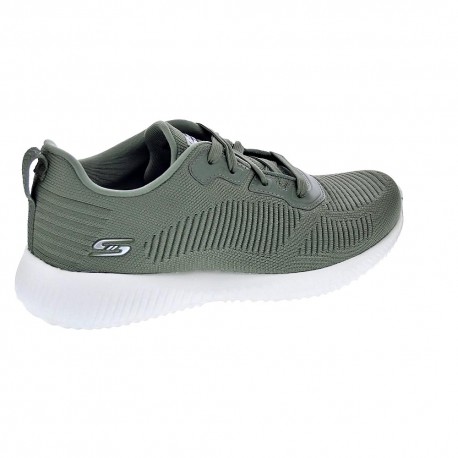 Zapatillas Skechers zapatos Mujer modelo Bobs Squad Verde 
