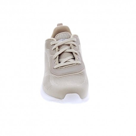 Zapatillas Skechers zapatos Mujer modelo Bobs Squad Beige 
