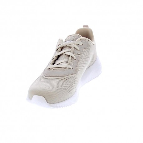 Zapatillas Skechers zapatos Mujer modelo Bobs Squad Beige 