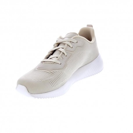 Zapatillas Skechers zapatos Mujer modelo Bobs Squad Beige 