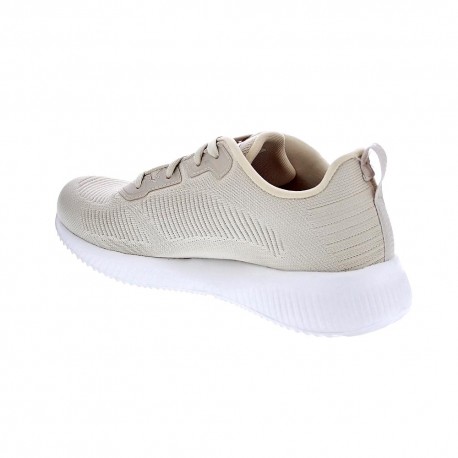 Zapatillas Skechers zapatos Mujer modelo Bobs Squad Beige 