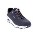 Zapatillas Skechers zapatos Mujer modelo Uno Negro Elástico