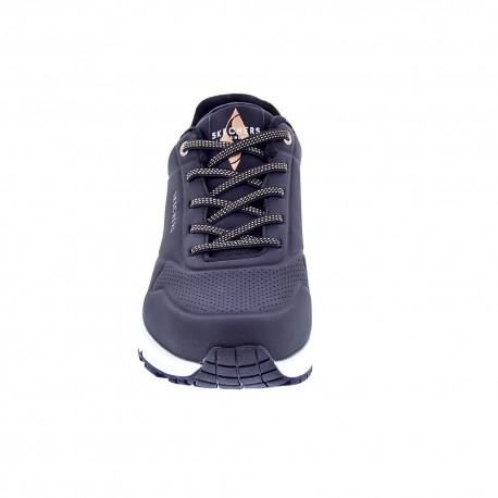 Zapatillas Skechers zapatos Mujer modelo Uno Negro Elástico