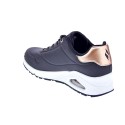 Zapatillas Skechers zapatos Mujer modelo Uno Negro Elástico