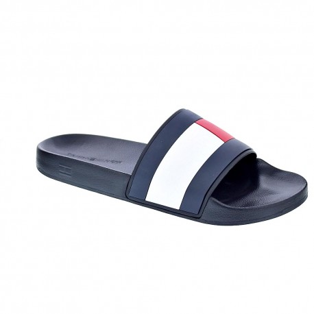 Sandalias Tommy Hilfiger zapatos Hombre modelo Flag Pool Negro 