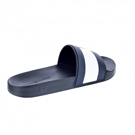 Sandalias Tommy Hilfiger zapatos Hombre modelo Flag Pool Negro 