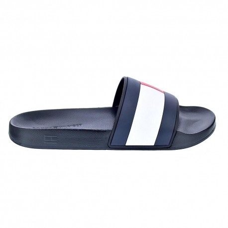 Sandalias Tommy Hilfiger zapatos Hombre modelo Flag Pool Negro 