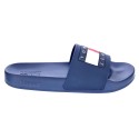 Chanclas Tommy Hilfiger zapatos Mujer modelo Flag Pool Slide Azul 