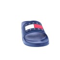 Chanclas Tommy Hilfiger zapatos Mujer modelo Flag Pool Slide Azul 