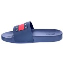 Chanclas Tommy Hilfiger zapatos Mujer modelo Flag Pool Slide Azul 