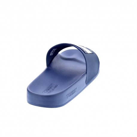 Chanclas Tommy Hilfiger zapatos Mujer modelo Flag Pool Slide Azul 