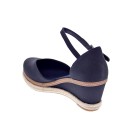 Sandalias Tommy Hilfiger zapatos Mujer modelo Toe Mid Wedge Negro 