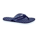 Chanclas Tommy Hilfiger zapatos Mujer modelo Th Flags Flat Azul 