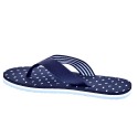 Chanclas Tommy Hilfiger zapatos Mujer modelo Th Flags Flat Azul 