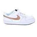 Zapatillas Nike zapatos Niño modelo Court Borought Blanco 