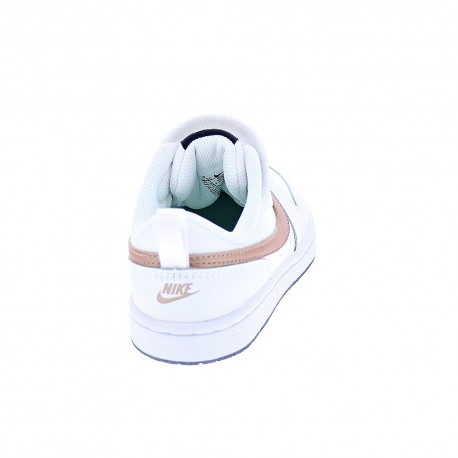 Zapatillas Nike zapatos Niño modelo Court Borought Blanco 
