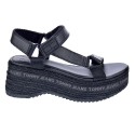 Sandalias Tommy Hilfiger zapatos Mujer modelo Wedge Sandal Negro 