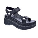 Sandalias Tommy Hilfiger zapatos Mujer modelo Wedge Sandal Negro 