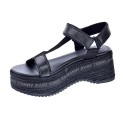 Sandalias Tommy Hilfiger zapatos Mujer modelo Wedge Sandal Negro 