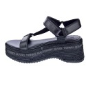 Sandalias Tommy Hilfiger zapatos Mujer modelo Wedge Sandal Negro 