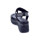 Sandalias Tommy Hilfiger zapatos Mujer modelo Wedge Sandal Negro 