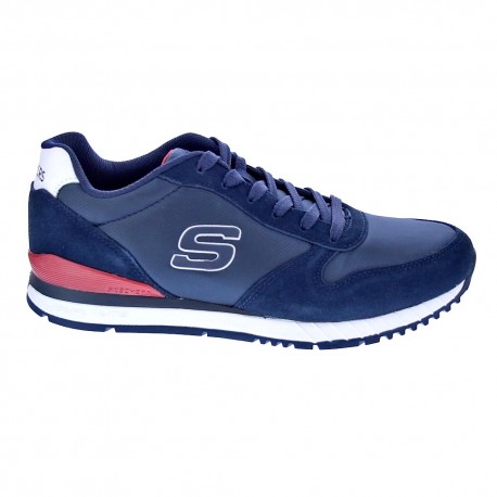 Zapatillas Skechers zapatos Hombre modelo Sunite Azul 